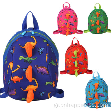 Χαριτωμένη τσάντα Κιβώτιο νηπιαγωγείο παιδικό σακίδιο Σχολική τσάντα